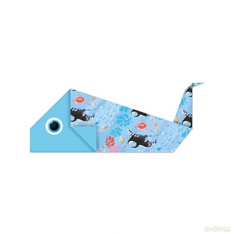 Janod - Magic Ocean 2 Boxes and 18 Origamis Shapes (LKJ7749)