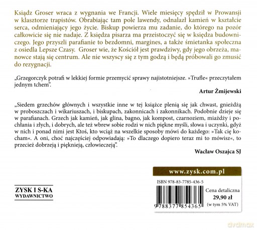 Trufle. Przypadki księdza Grosera. - Jan Grzegorczyk (digipack) [AUDIOBOOK][CD-MP3]