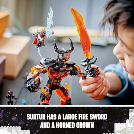 LEGO - Super Heroes - Thor vs. Surtur Construction Figure (76289)