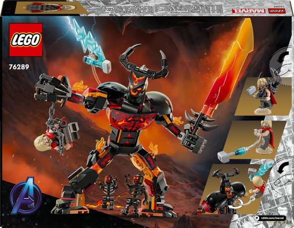 LEGO - Super Heroes - Thor vs. Surtur Construction Figure (76289)