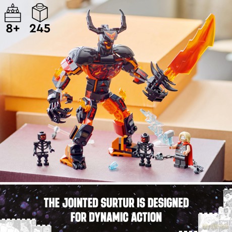 LEGO - Super Heroes - Thor vs. Surtur Construction Figure (76289)