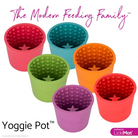 LICKIMAT - Yoggie Pot Green - (645.5460)