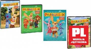 Parauszek i Przyjaciele 1-4 Pakiet [4DVD]