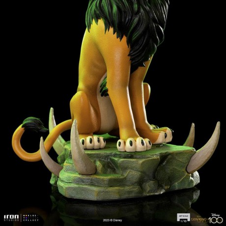 Lion King - Scar Statue Art Scale 1/10 [FIGURKA]
