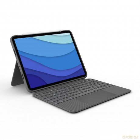 Logitech - Combo Touch Keyboard - For iPad Pro (Nordic Layout)