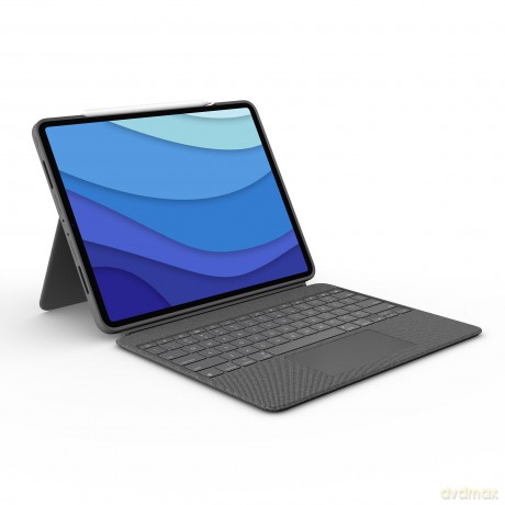 Logitech - Combo Touch Keyboard - For iPad Pro 12,9 (Nordic Layout)