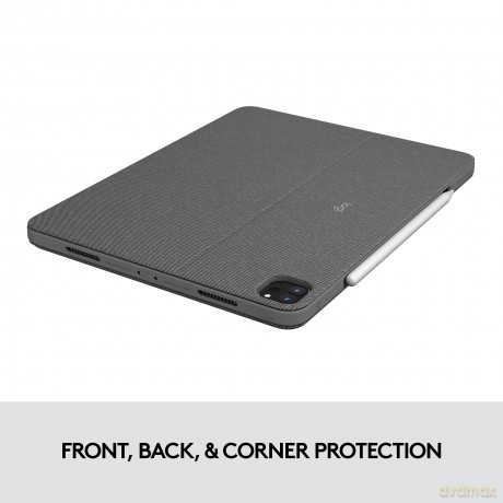 Logitech - Combo Touch Keyboard - For iPad Pro 12,9 (Nordic Layout)
