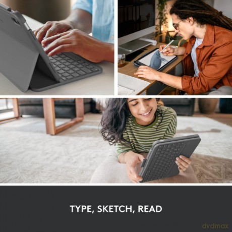 Logitech - Slim Folio 10th gen - Nordic