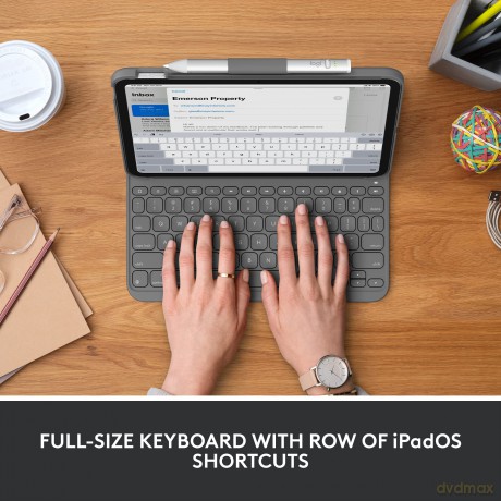 Logitech - Slim Folio 10th gen - Nordic
