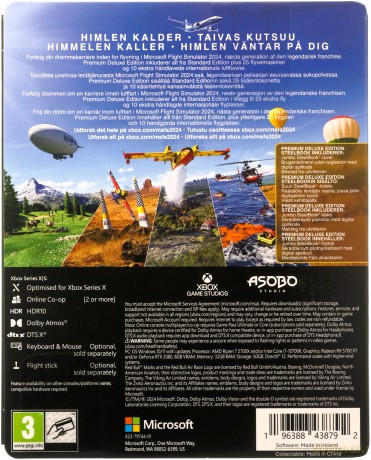 Microsoft Flight Simulator 2024 - Deluxe Edition [GRA XBOX SERIES X]