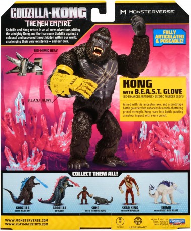 GODZILLA x KONG Figurka KONG 15cm