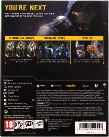 Mortal Kombat 11 [GRA XBOX ONE]