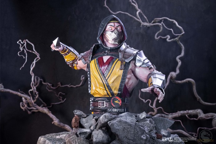 Mortal Kombat Scorpion Bust 29.5cm [FIGURKA]
