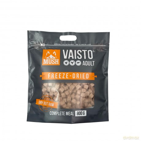MUSH - Vaisto Grey Freeze dried -chicken-turkey-lamb 800gr - (MUSH79324DK)