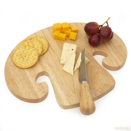 Mushroom Cutting Board & Knife