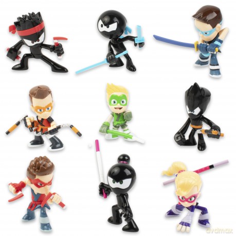 Ninja Kidz - Ninja Action Mystery Figures S1 mix Cdu (4501) [FIGURKA]