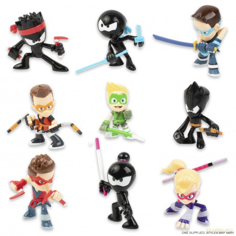 Ninja Kidz - Ninja Action Mystery Figures S1 mix Cdu (4501) [FIGURKA]