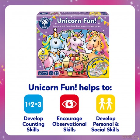 Orchard - Unicorn Fun Board Game (600123) [GRA PLANSZOWA]