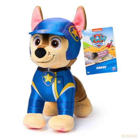 Paw Patrol - Rescue Wheels - Maskotka Psi Patrol - Chase (19cm)