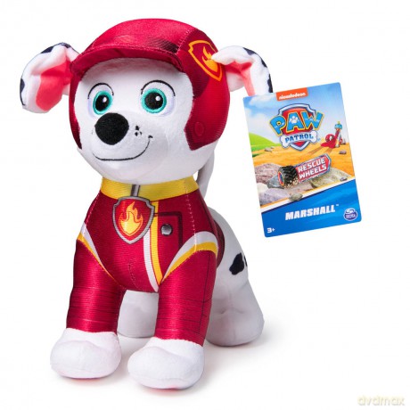 Paw Patrol - Rescue Wheels - Maskotka Psi Patrol - Marshell (19cm)