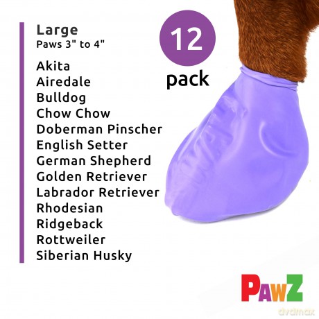 PAWZ - Dog boots L - Purple (632.8050)