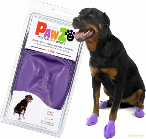 PAWZ - Dog boots L - Purple (632.8050)