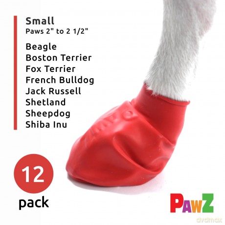 PAWZ - Dog boots S - Red (632.8046)
