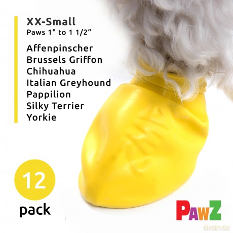 PAWZ - Dog boots Xxs - Yellow (632.8042)