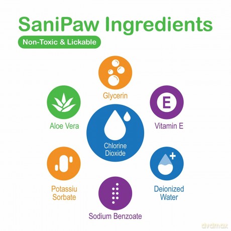 Produkty do czyszczenia łap Pawz - Sanipaw Spray 235ml