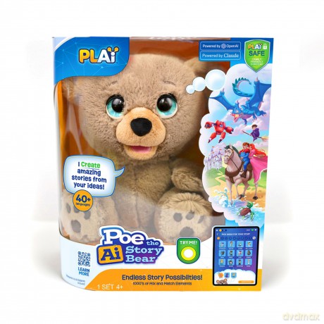 Interaktywna historia Play-I Poe Ai opowiadająca Teddy Bear