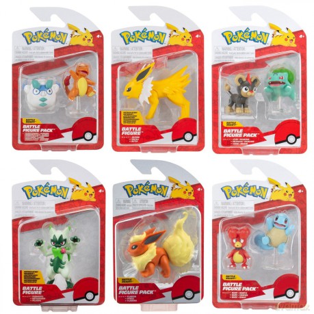 Pokemon - Battle Figure Ass. (95007-19) [FIGURKA]