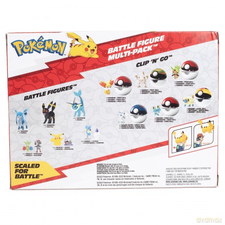 Pokemon - Battle Figure Multipack W Feature Figure (PKW3781) [FIGURKA]