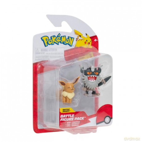 Pokemon - Battle Figure Perrserker and Eevee (PKW3577) [FIGURKA]
