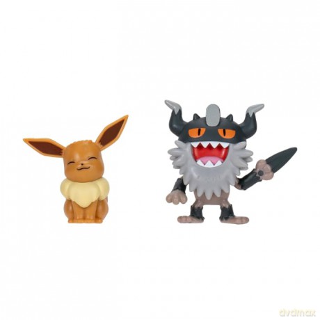 Pokemon - Battle Figure Perrserker and Eevee (PKW3577) [FIGURKA]