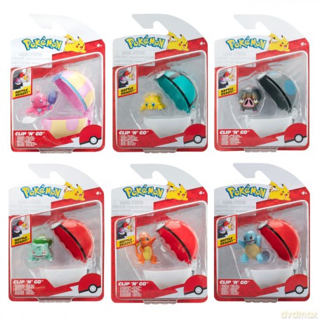 Pokemon - Clip N Go Ass. (95057-18) [FIGURKA]