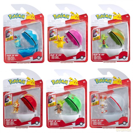Pokemon - Clip N Go Ass. (95057-19) [FIGURKA]