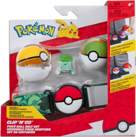 Pokemon - Clip N Go Belt Set Bulbasaur (PKW3646) [FIGURKA]