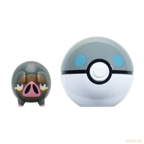 Pokemon - Clip N Go Lechonk With Heavy Ball (PKW3633) [FIGURKA]