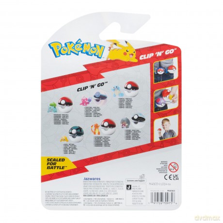Pokemon - Clip N Go Lechonk With Heavy Ball (PKW3633) [FIGURKA]