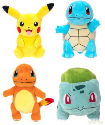Pokemon - Plush 20 Cm Kanto mix (Pkw3403)