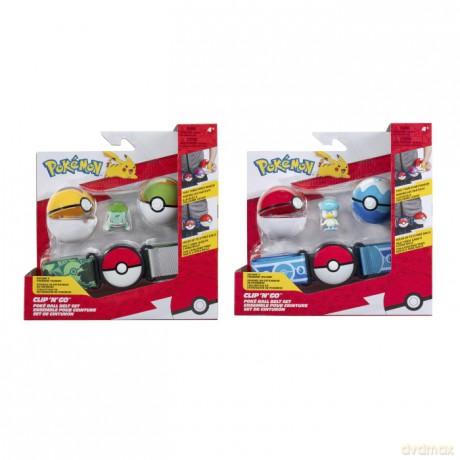 Pokemon - POKEMON CLIP N GO BELT SET ASS. (95283-16) [FIGURKA]