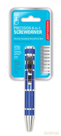 PRECISION 8-IN-1 SCREWDRIVER ASSORTED (CD34-A) Assorted