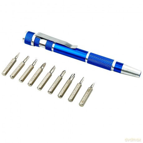 PRECISION 8-IN-1 SCREWDRIVER ASSORTED (CD34-A) Assorted