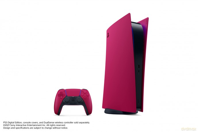 PS5 Standard Cover Cosmic Red