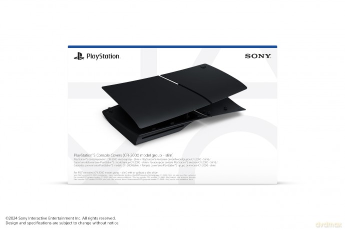PS5 Standard SLIM Cover - Midnight Black