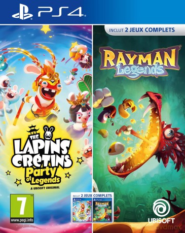 Rabbids Party Of Legends + Rayman Legends (FR/Multi in Game) [GRA PS4]
