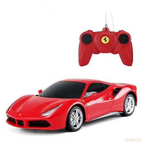 Rastar - R/C 1:24 Ferrari 488 Gtb Matt Black (23030)