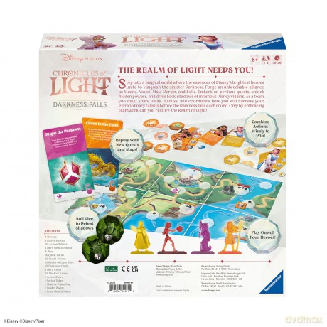 Ravensburger - Chronicles Of Light EN (10822849) [GRA PLANSZOWA]