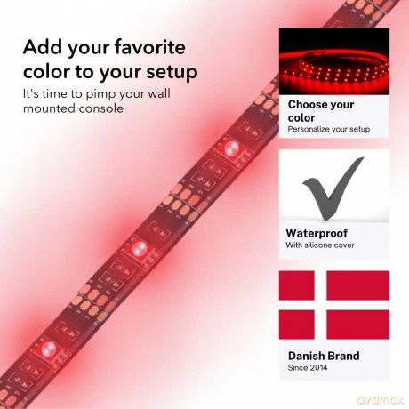 Red LED light - Add on to your FLOATING GRIPÂŽ-mount