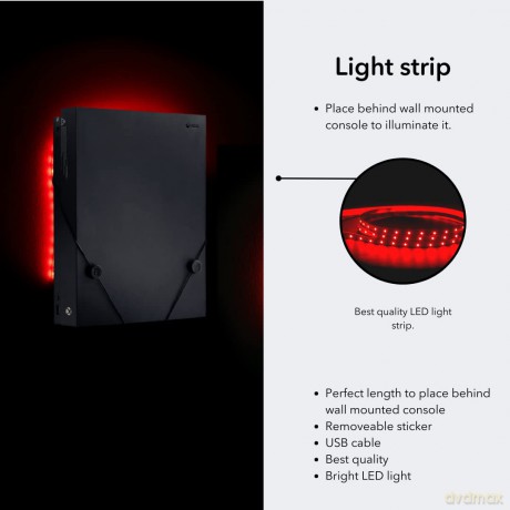 Red LED light - Add on to your FLOATING GRIPÂŽ-mount